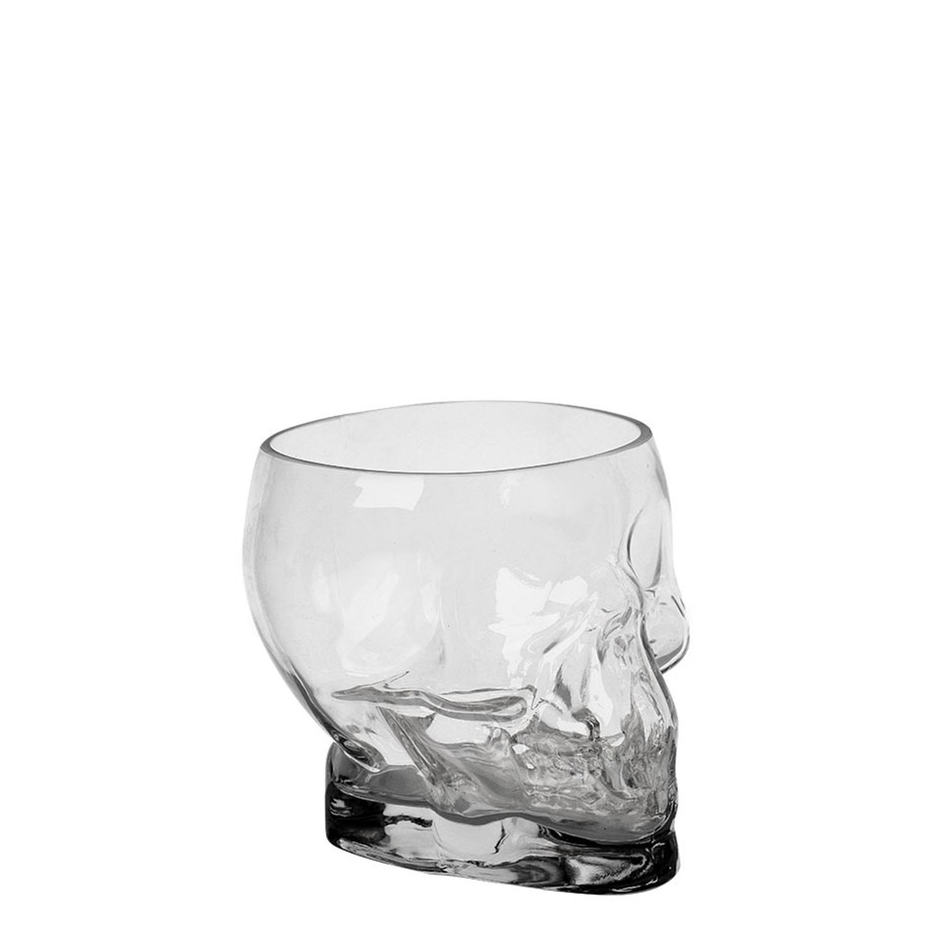 Tiki Becher "Totenkopf" aus Glas, APS Glass - 700 ml