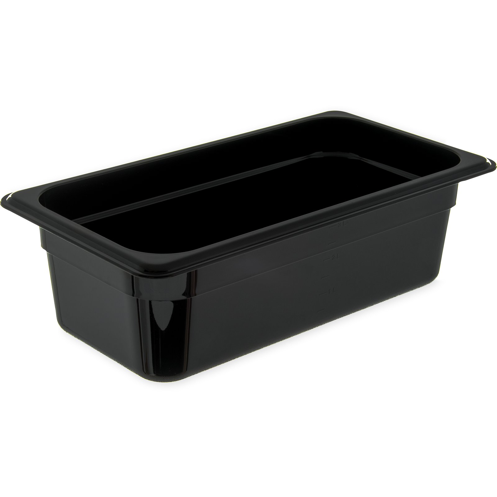 GN 1/3-100, Carlisle, StorPlus, Polycarbonat, Schwarz - 3,6 Liter