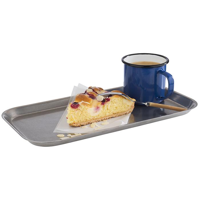 Kaffeetablett/Kuchentablett, APS, Vintage - 18cm x 34cm