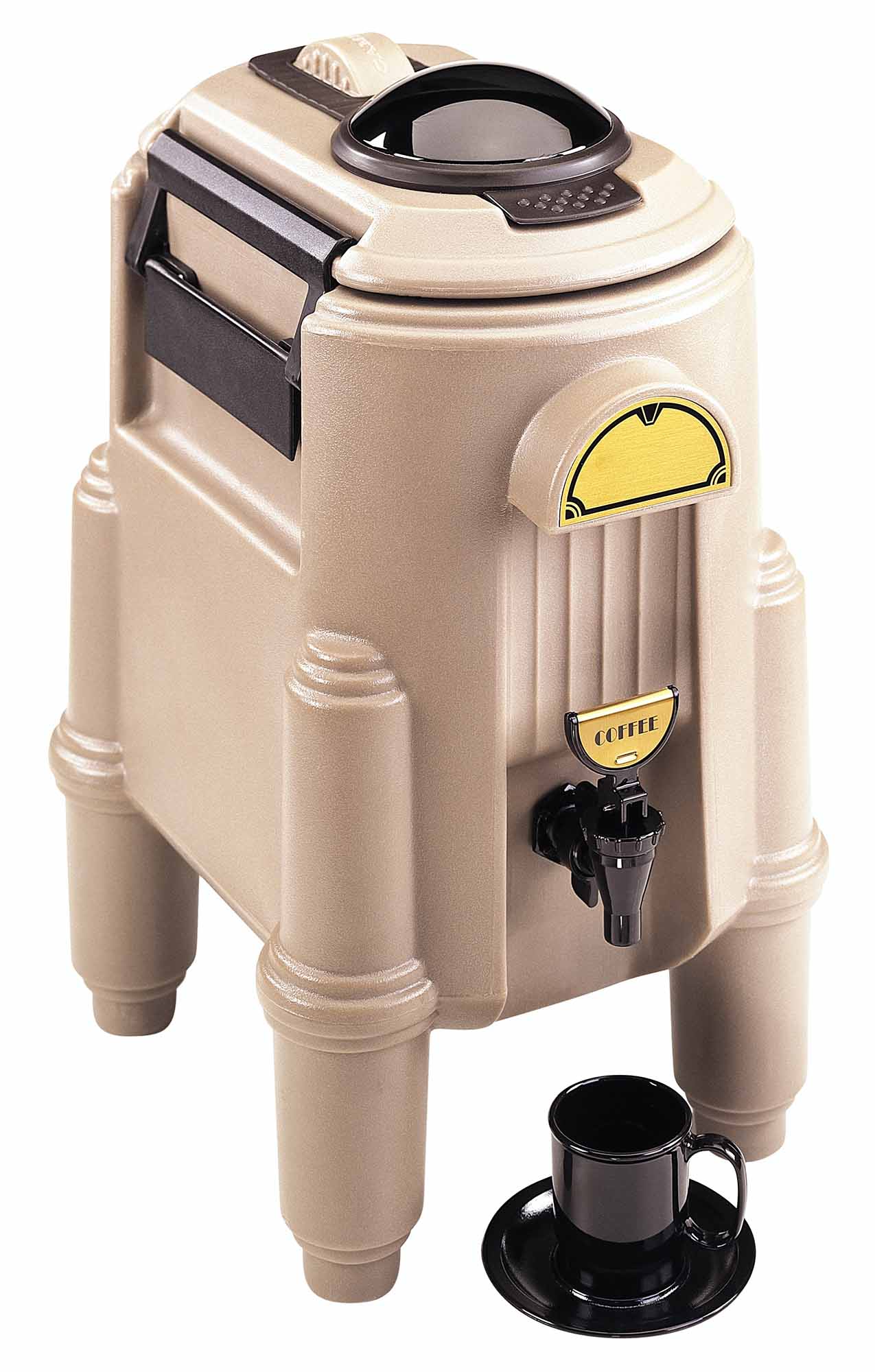Getränkebehälter isoliert, Cambro, Camserver, Beige - 11,3 Liter