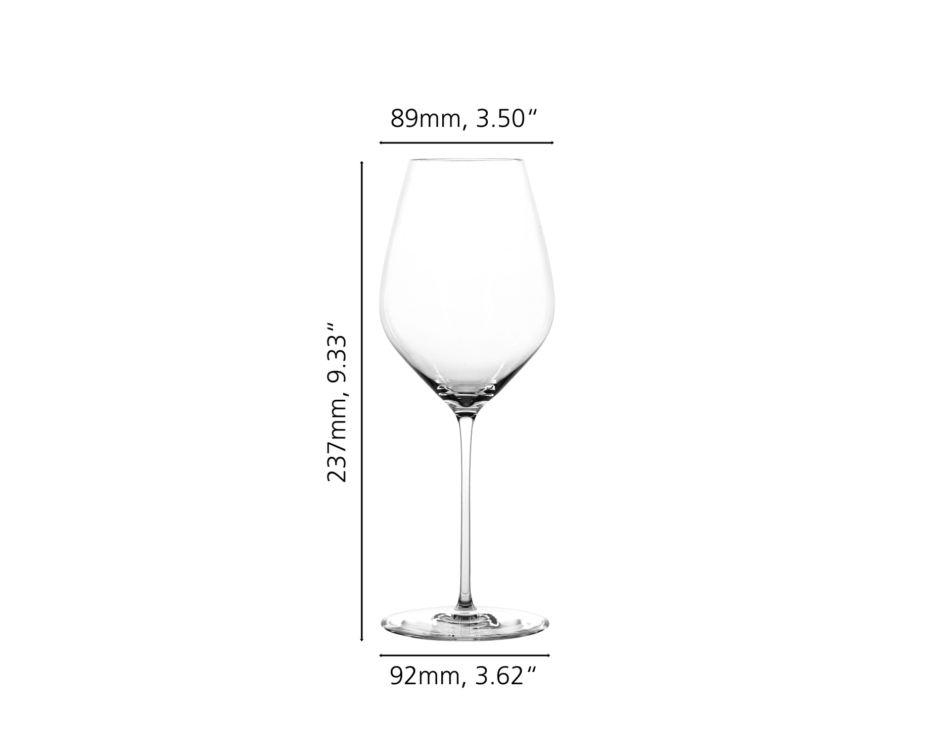 Universalweinglas, Spiegelau, Hi-Lite - 510 ml