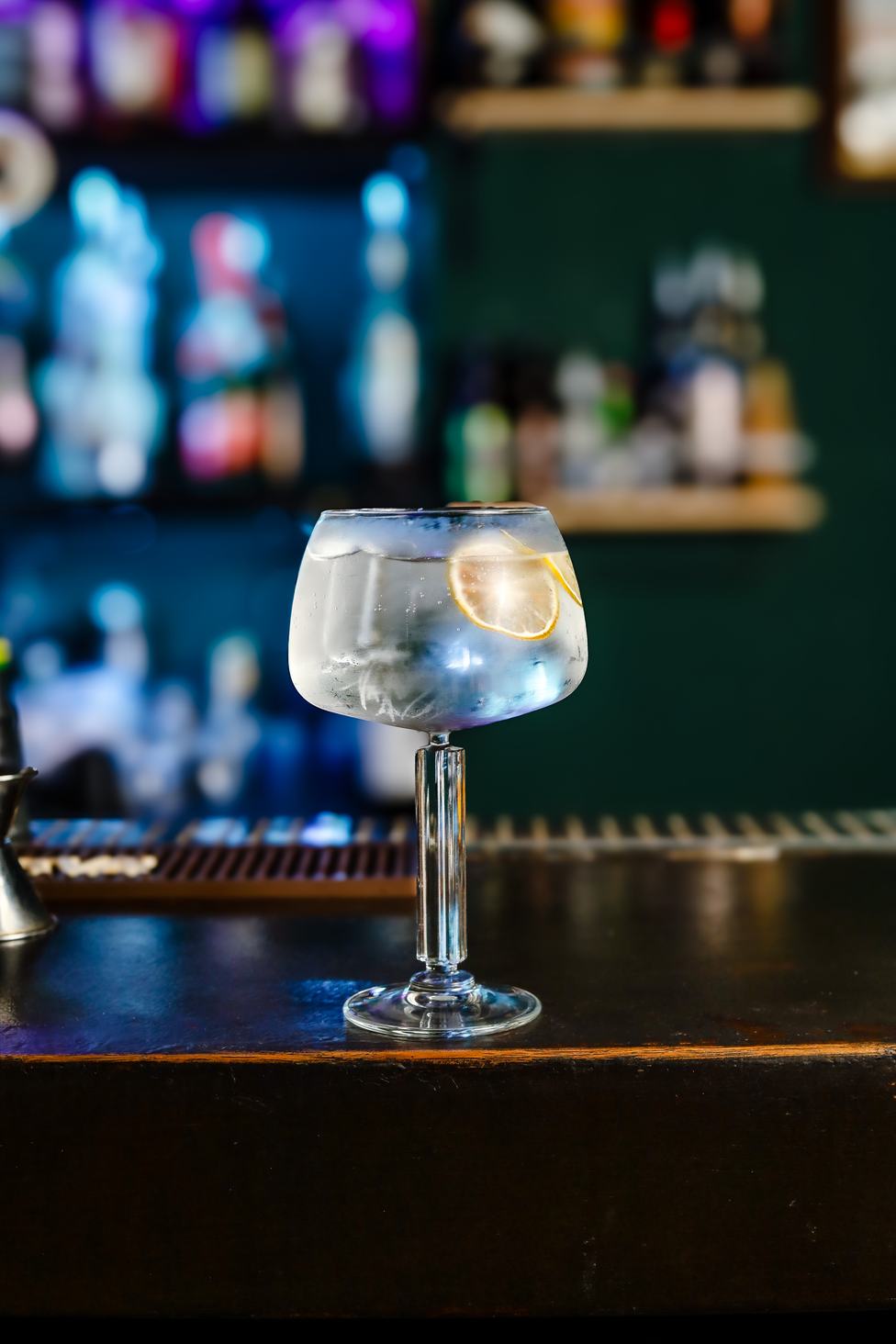 Gin Tonic Cocktail Glas mit Stiel, Onis, N.Y.C. - 575 ml