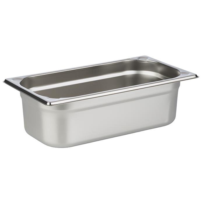 GN 1/3-100, APS, Edelstahl, Silber - 4 Liter