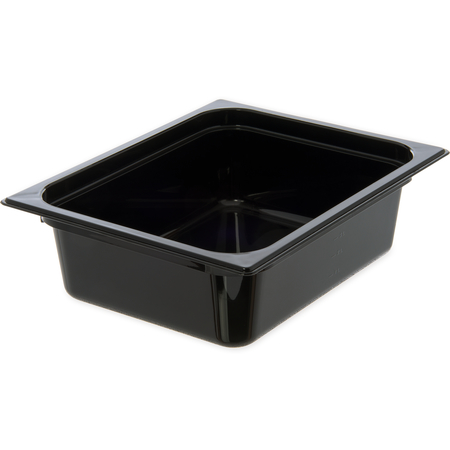 GN 1/2-100, Carlisle, StorPlus, Polycarbonat, Schwarz - 5 Liter