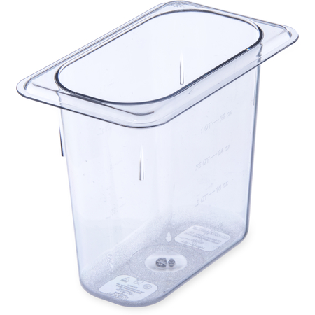 GN 1/9-150, Carlisle, StorPlus, Polycarbonat, Klar - 1,4 Liter