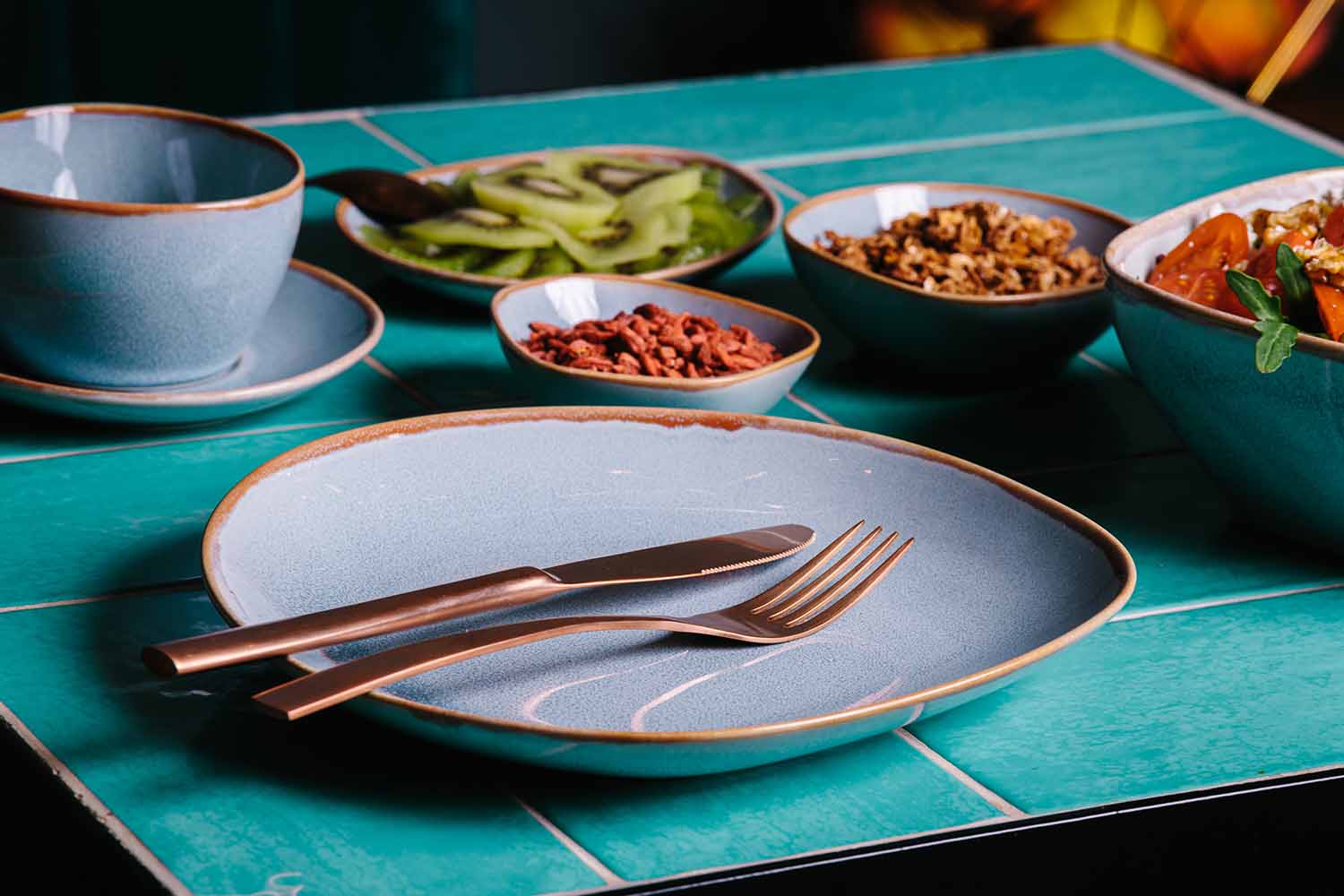 Bowl, APS Porcelain, Ming Blue - Ø 15 cm | 640 ml
