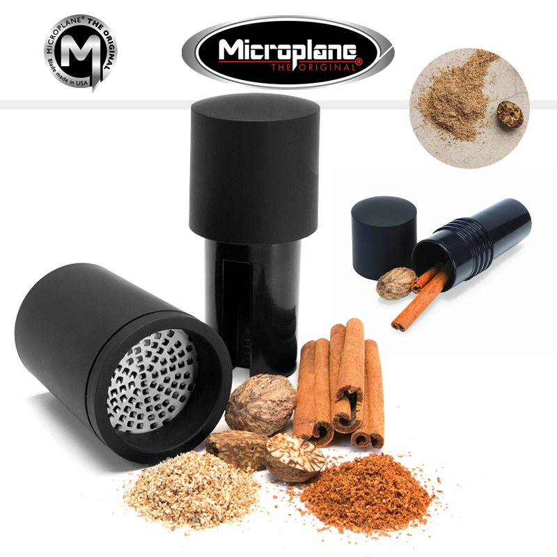 Muskatmühle 2in1, Microplane - 21,1 x 16,2 x 16 cm