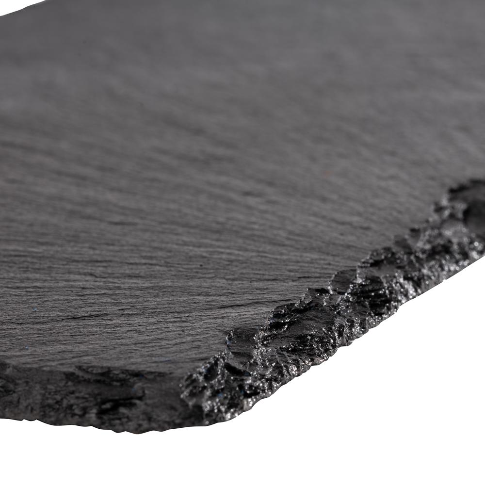 Naturschieferplatte GN 1/3, APS, Schwarz - 32,5 x 17,6 cm
