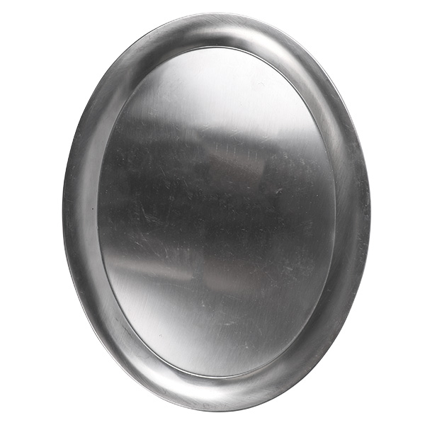 Kaffeetablett oval, WAS Germany, Edelstahl - 26,5 x 19,5 cm
