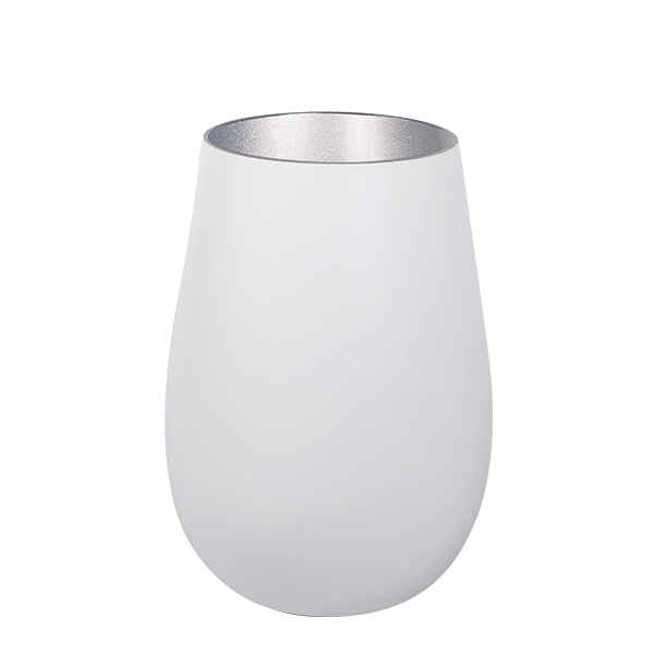 Becher, Stölzle, Elements, Weiß / Silber - 465ml