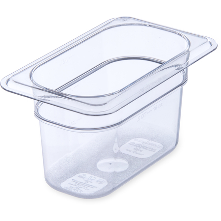 GN 1/9-100, Carlisle, StorPlus, Polycarbonat, Klar - 900ml