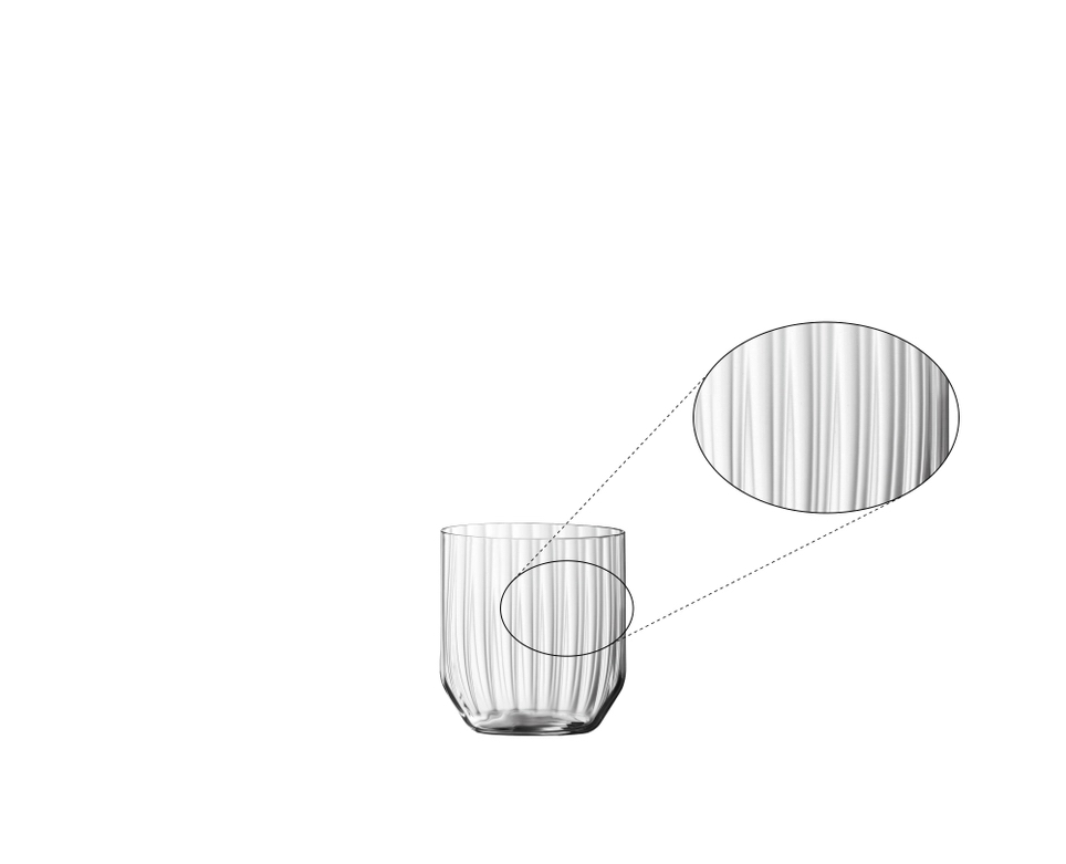 Saft- Wasserglas / Becher, Spiegelau, Linear - 345 ml