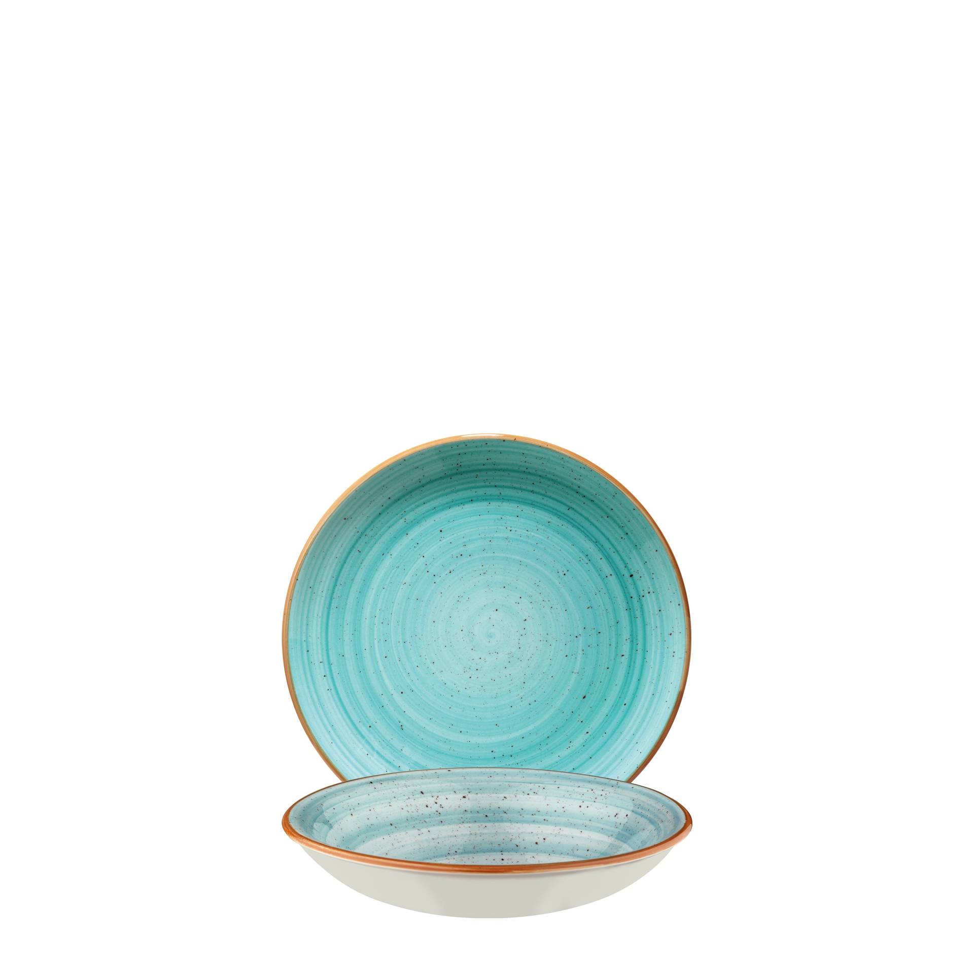 Teller tief "Gourmet", Bonna, Aura Aqua, Türkis- Ø 20 cm | 500 ml