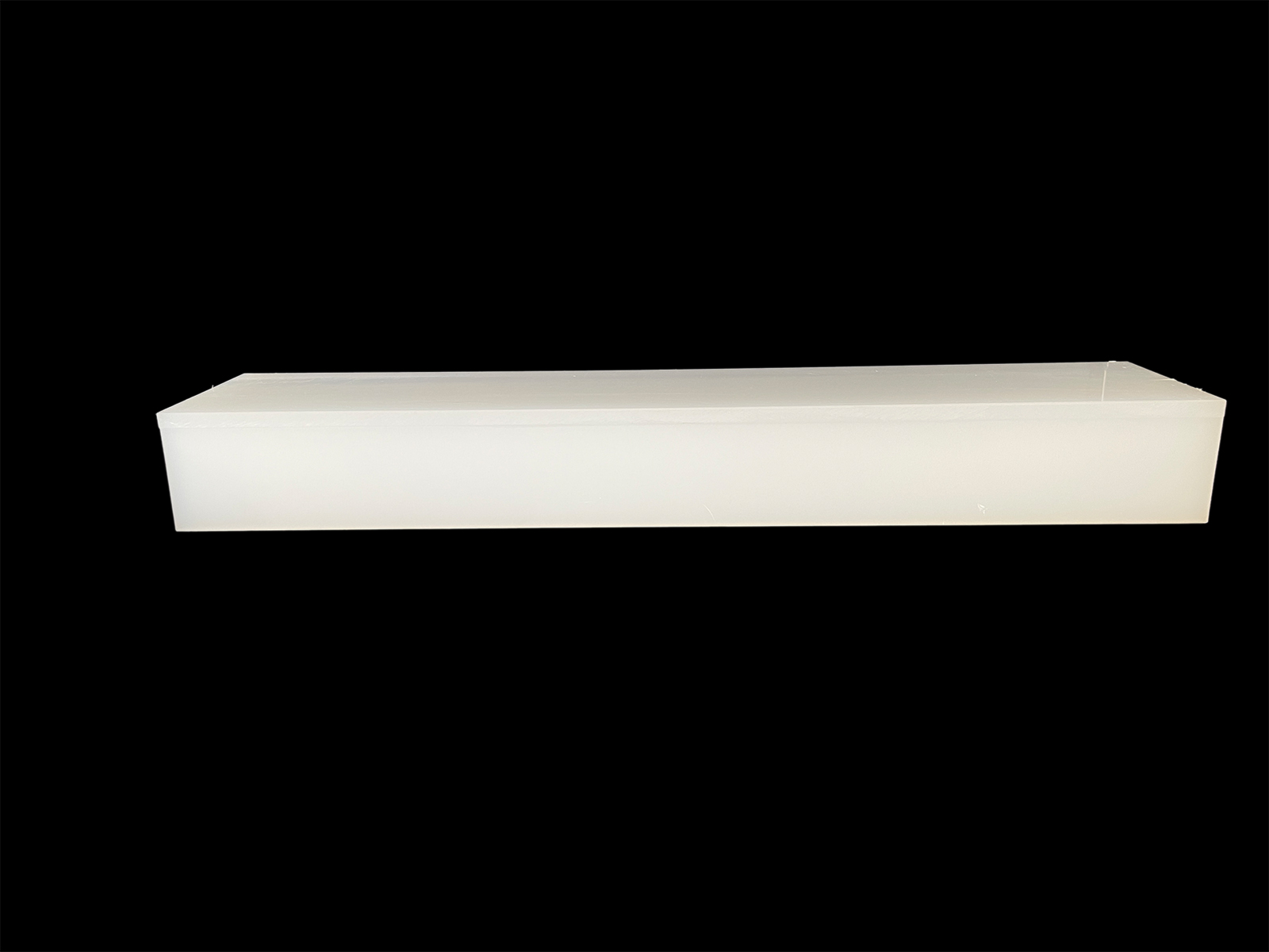 Flaschenstufe B aus Acryl, 50 x 10 x 6 cm