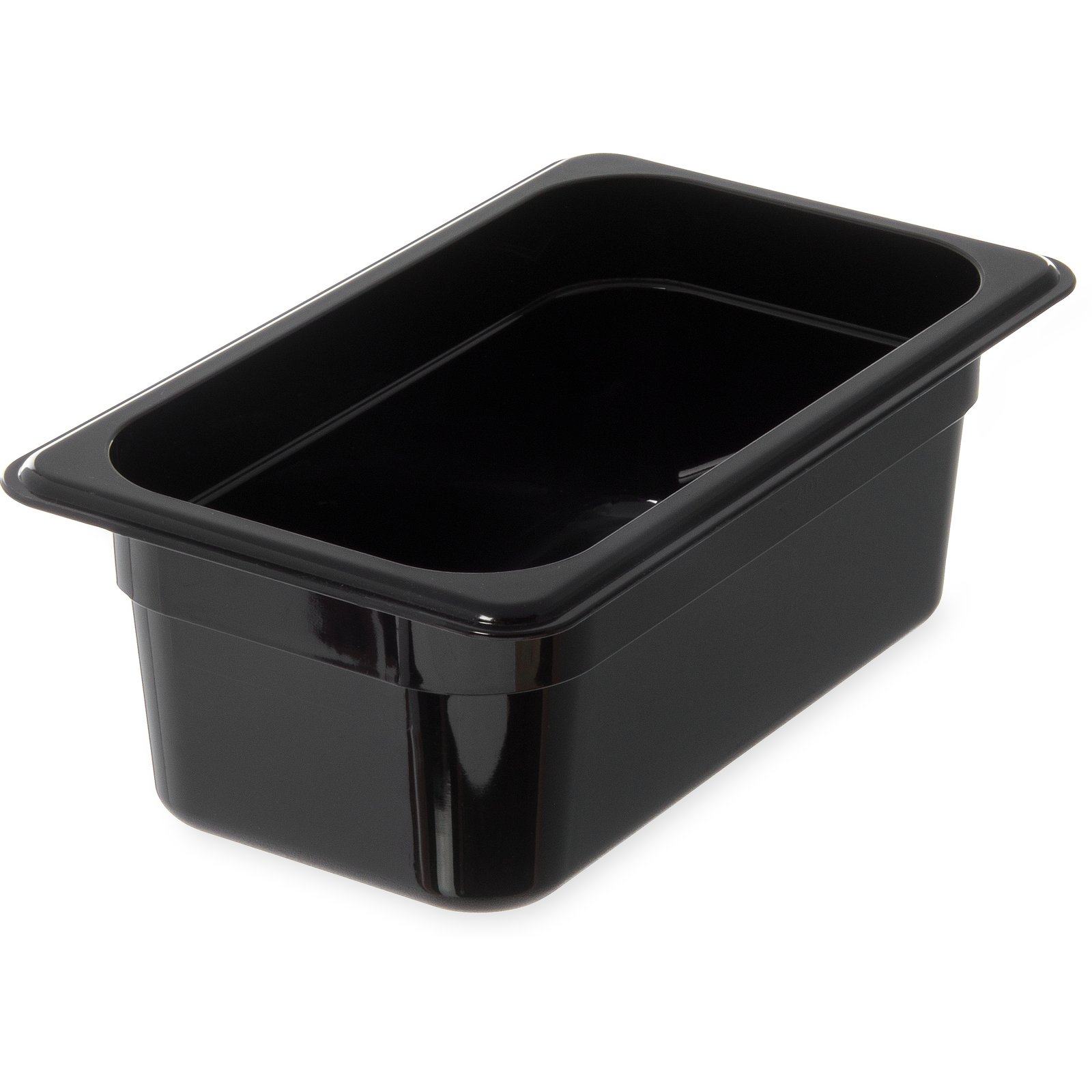 GN 1/4-100, Carlisle, StorPlus, Polycarbonat, Schwarz - 2,7 Liter