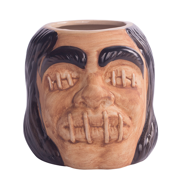 Tiki Becher "Schrumpfkopf", APS Tiki, Porzellan - 505ml