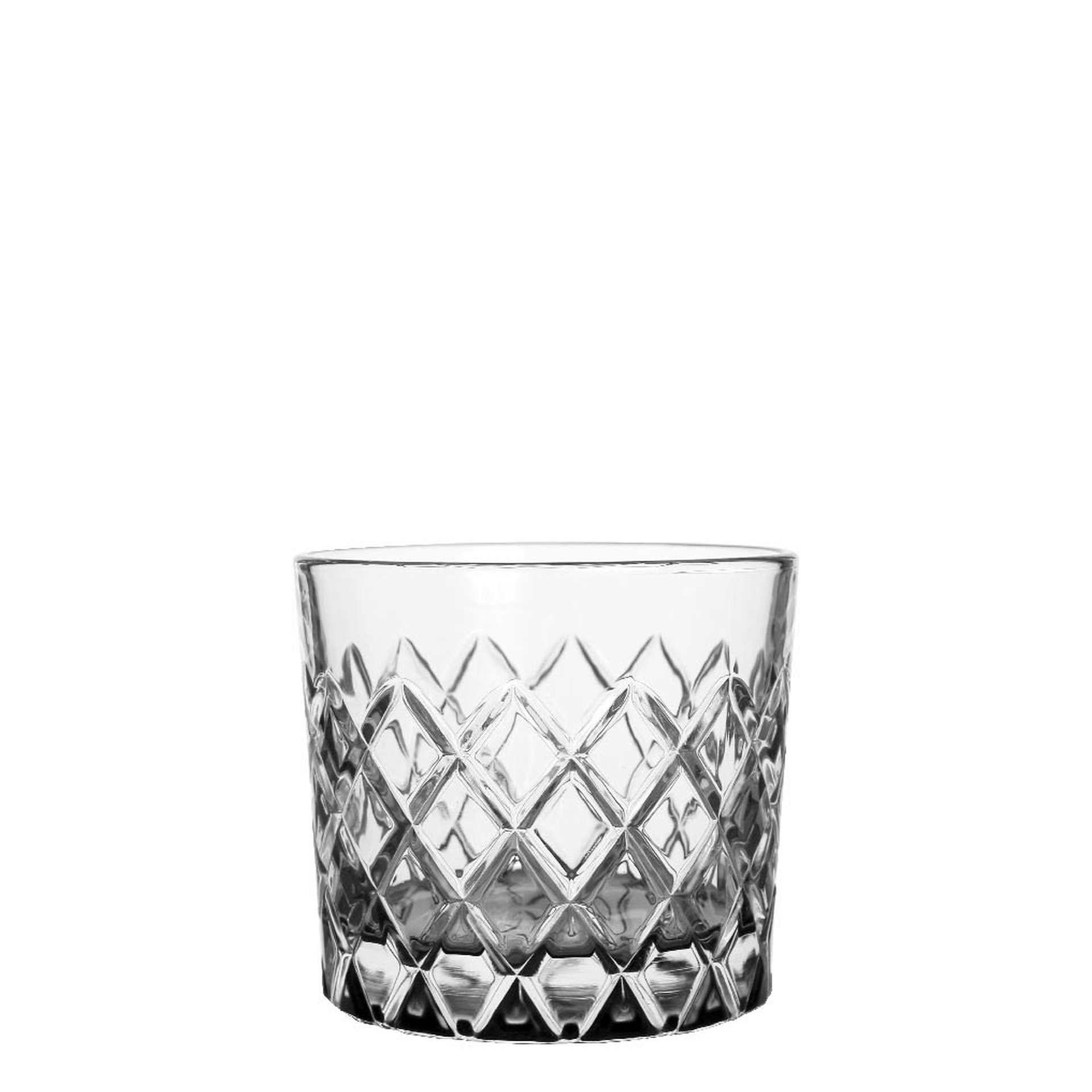 Old Fashioned Glas/ Tumbler, APS Glass, Healey, Blau - 260ml