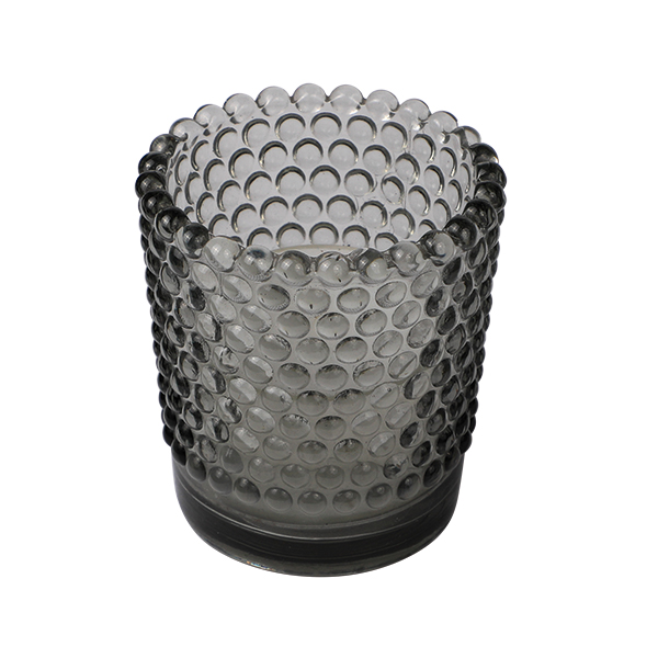 Teelichtglas Votive, APS Glass, Grau - Ø5,7cm