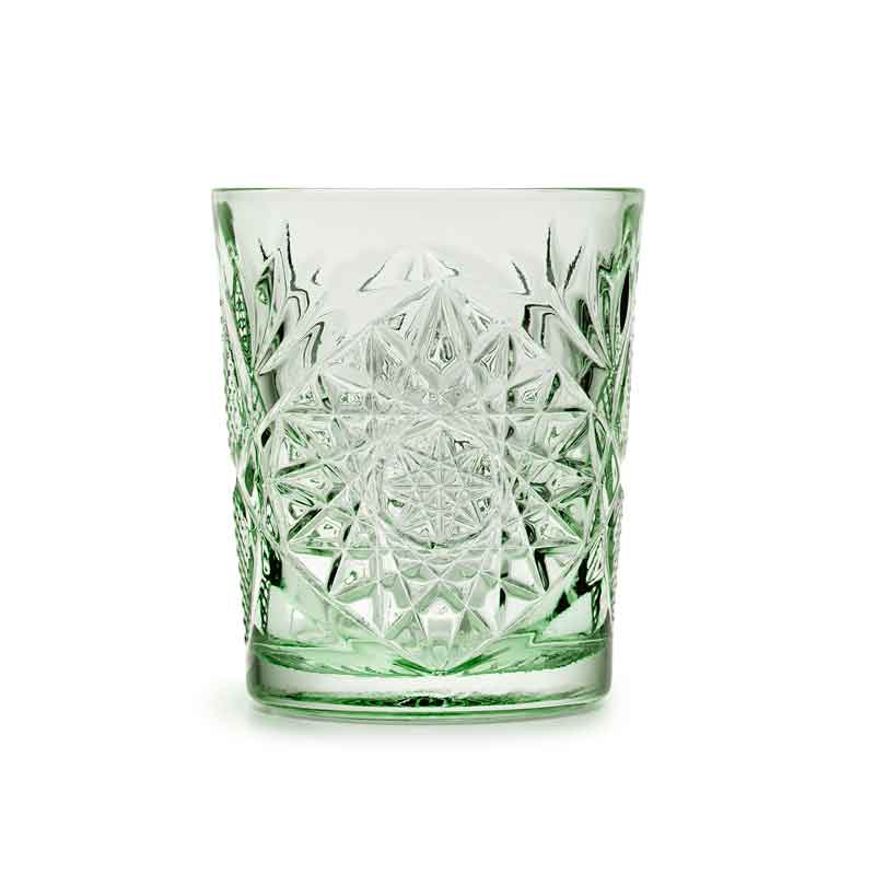 Double Old Fashioned Glas, Onis, ICON Spring Summer, Grün- 355 ml