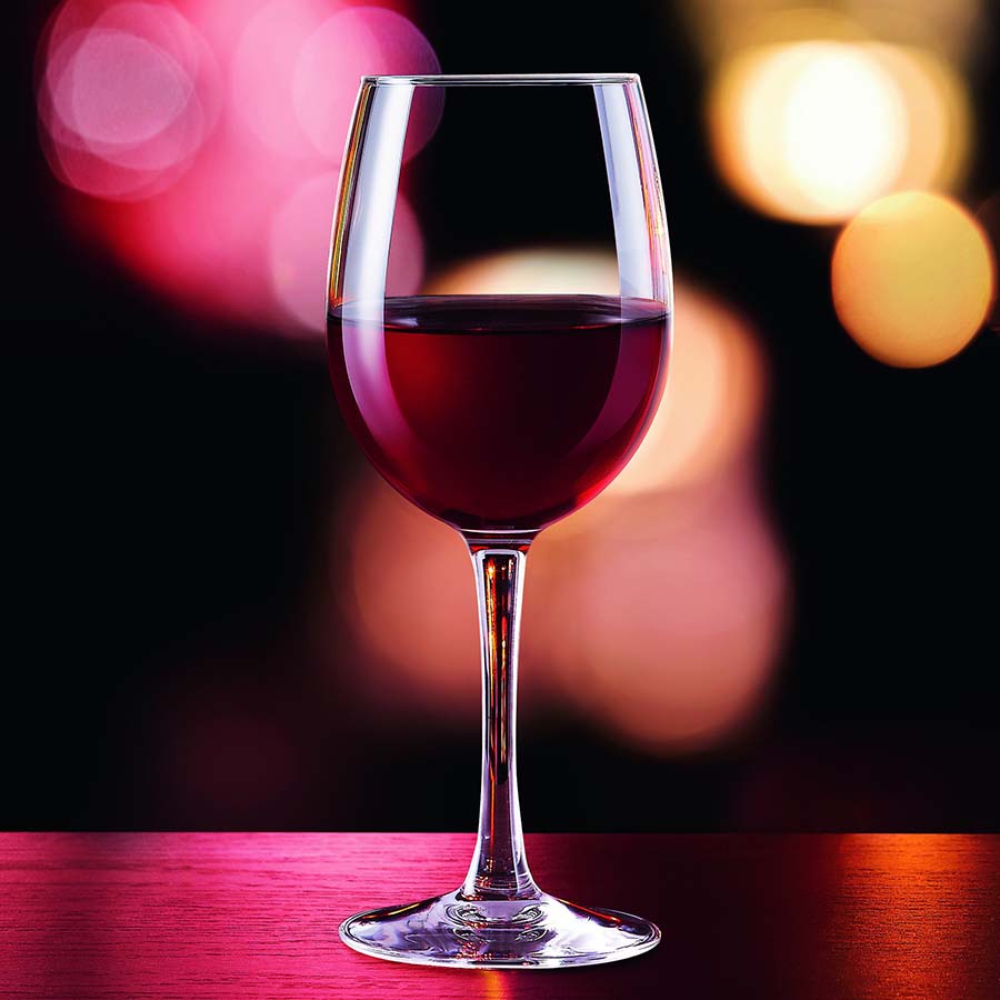 Rotweinkelch / Rotweinglas, Arcoroc, Vina - Eichstrich: 0,2 l