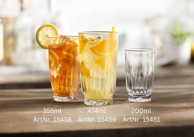 Cooler Glas / Beverage, Onis, Hampshire - 475 ml