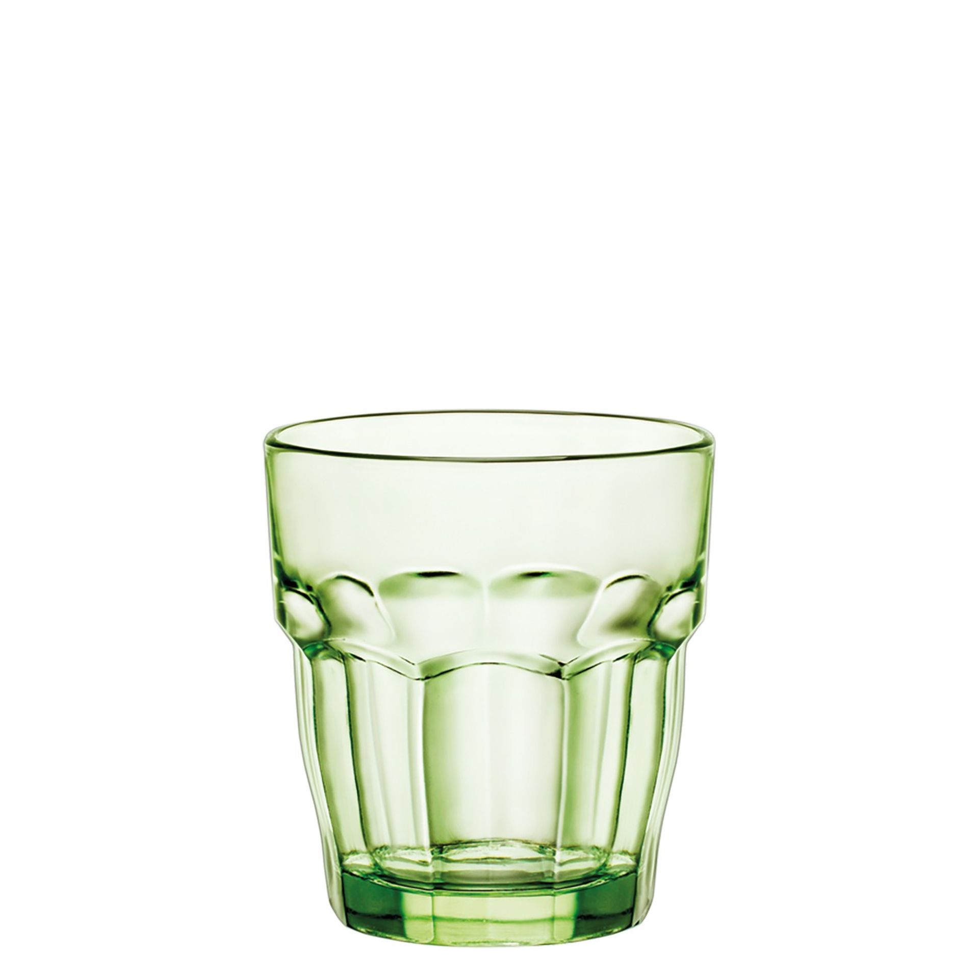 Saft- Wasserglas / Becher, Bormioli Rocco, Rock Bar, Grün- 270 ml
