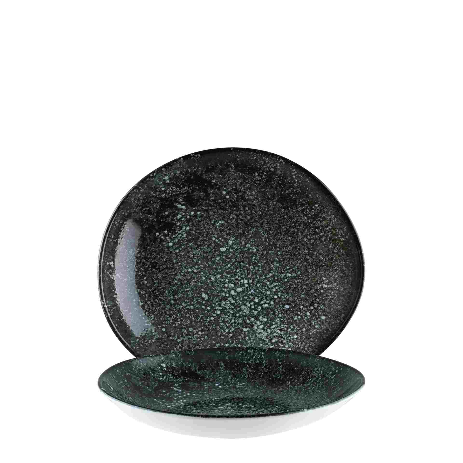 Teller tief "Vago", Bonna, Cosmos Black, Schwarz - 790 ml