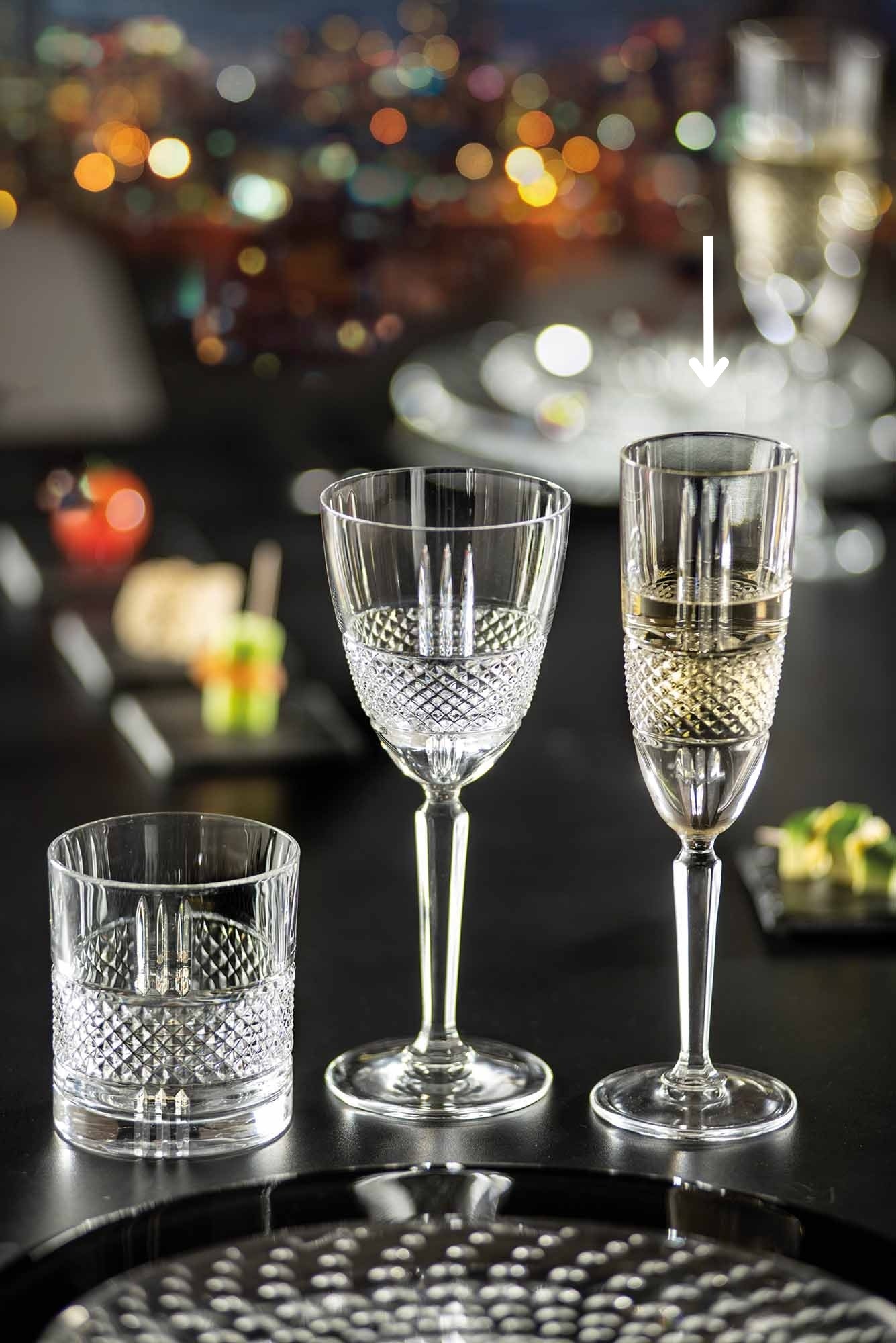 Champagnerflöte / Champagnerglas, RCR, Brillante - 190 ml
