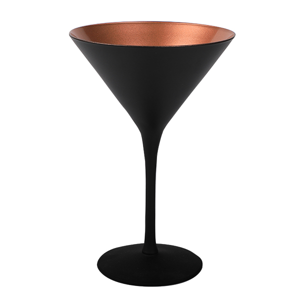 Cocktailschale, Stölzle, Olympic, Schwarz-Bronze - 240ml