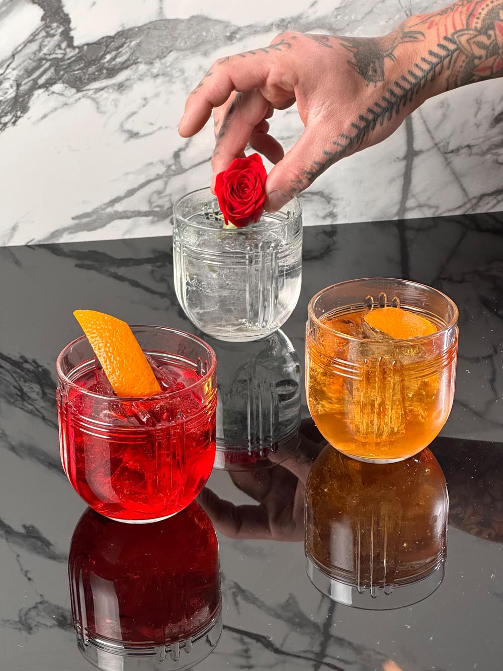 Double Old Fashioned Glas, Onis, The Gats - 355 ml