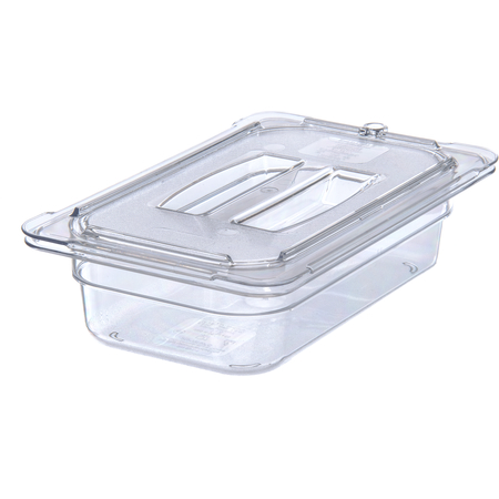 GN 1/4 Universaldeckel mit Griff, Carlisle, Polycarbonat, Klar
