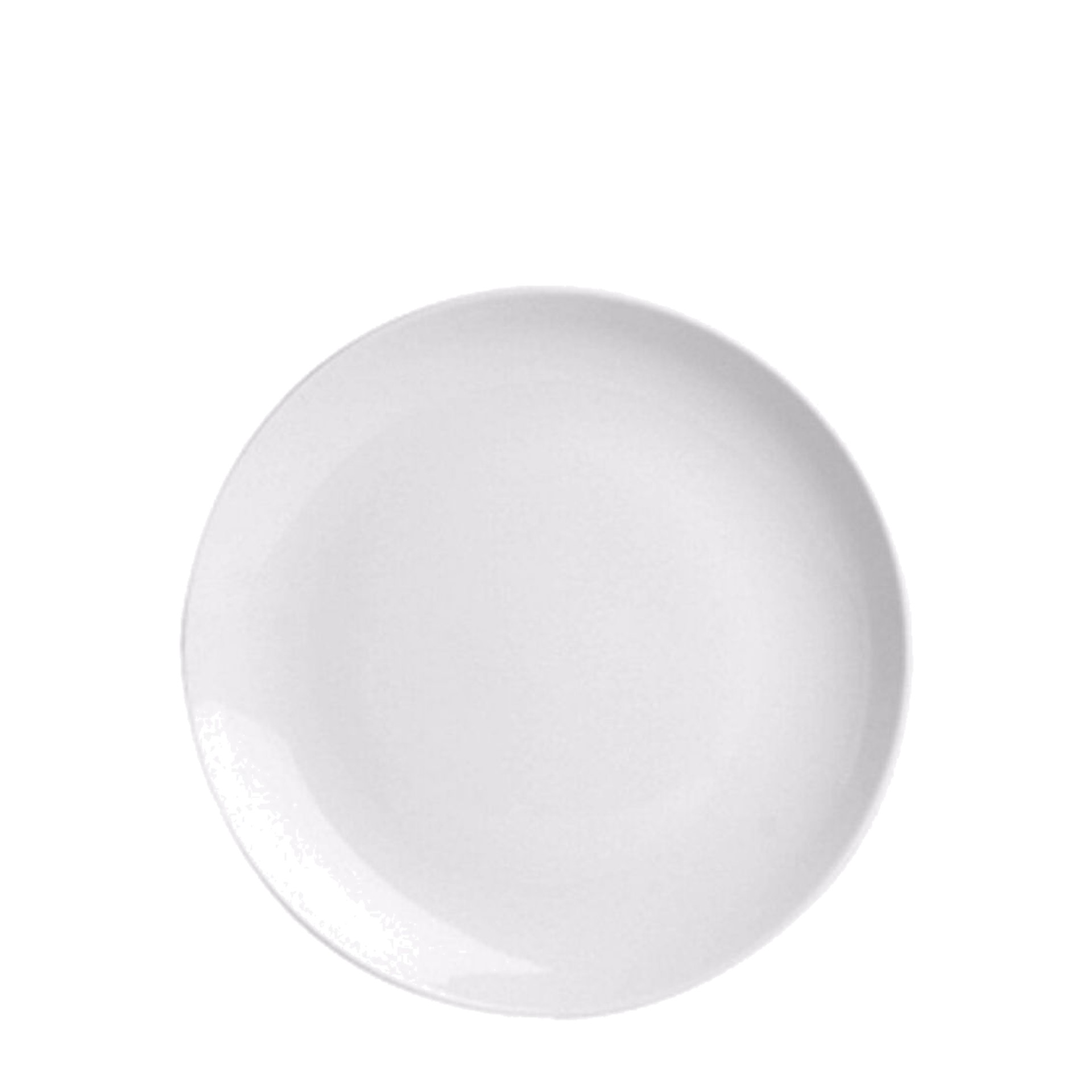 Speiseteller, APS Porcelain, Basics White - Ø 25 cm