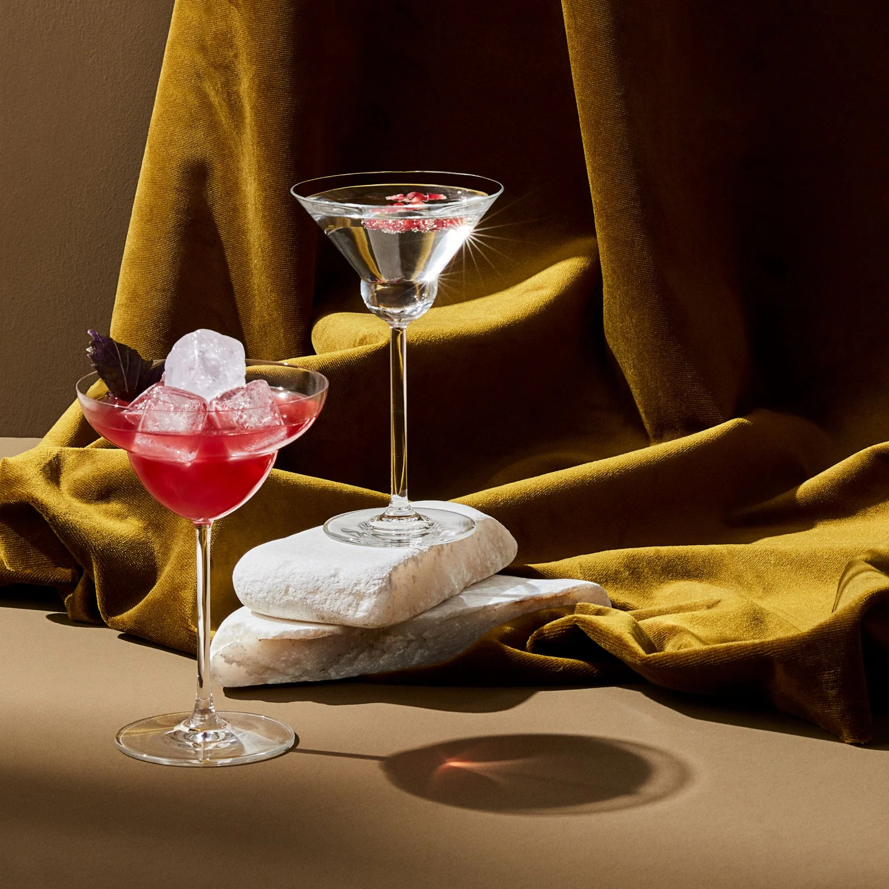 Margarita Glas / Margaritaschale, Nude, Vintage - 400 ml