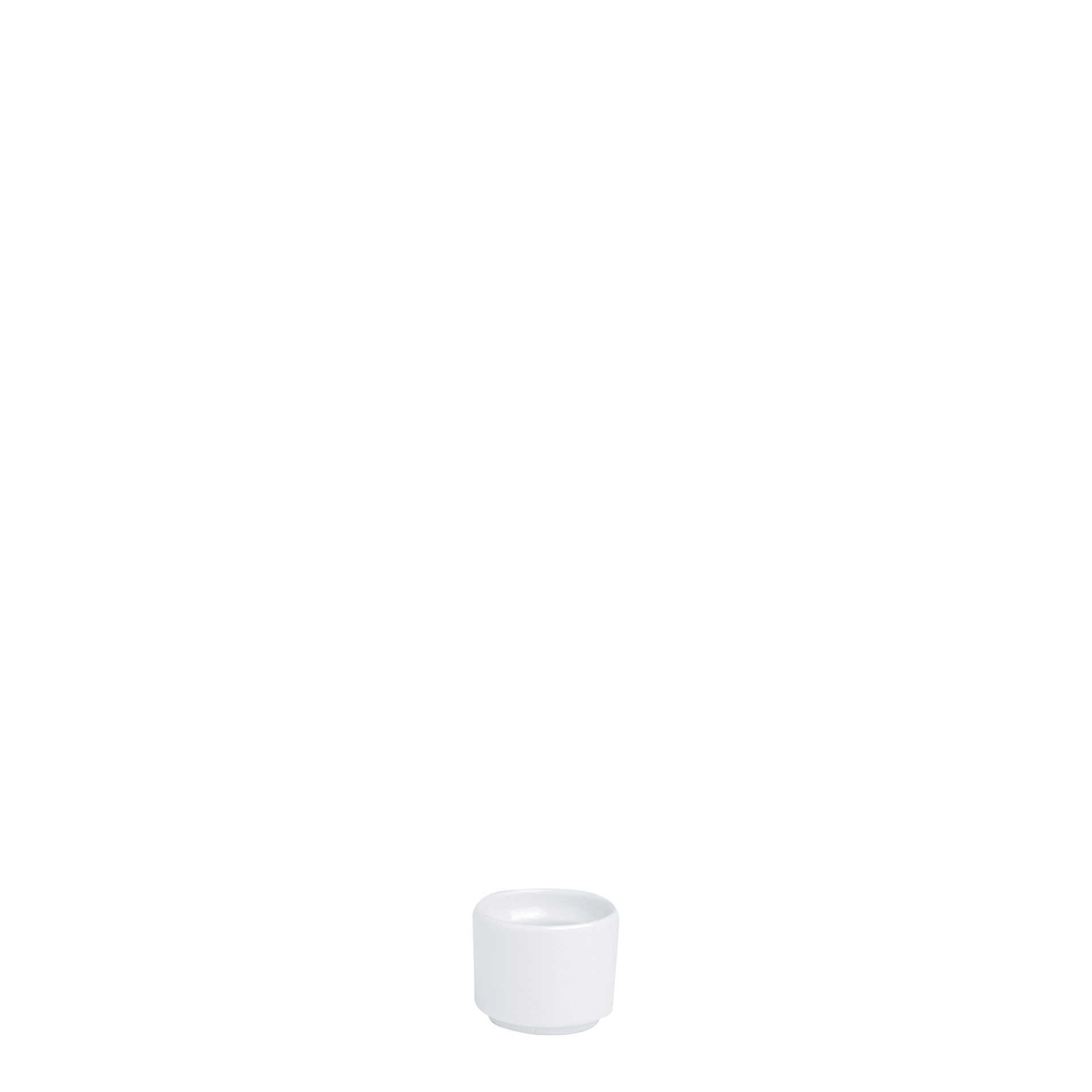 Eierhalter / Eierbecher, APS Porcelain, Basics White - Ø 5 cm