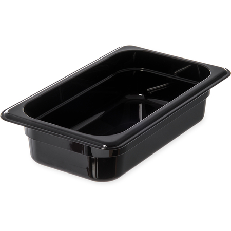 GN 1/4-65, Carlisle, StorPlus, Polycarbonat, Schwarz - 1,6 Liter