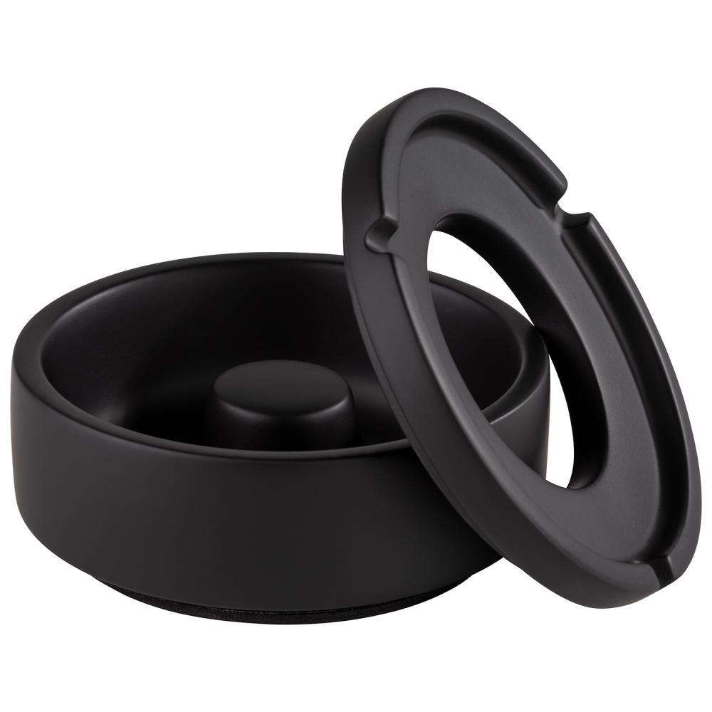 Windaschenbecher, APS, ELEMENT, Beton, Schwarz - Ø 10,5 cm