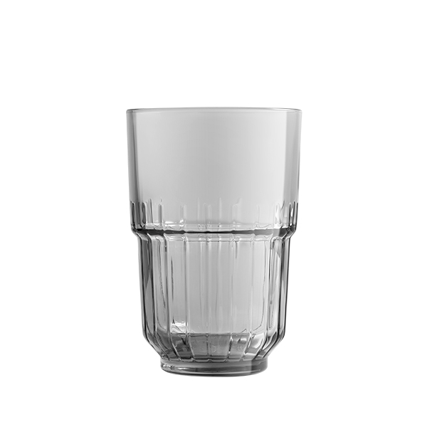 Cooler Glas / Beverage, Onis, LinQ, Grau - 415 ml