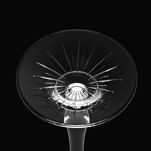 Coupette Glas / Cocktailschale, Onis, 1924 - 240 ml
