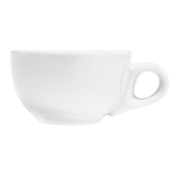 Cappuccinotasse, APS Porcelain, Modern Coffee WHITE - 200 ml